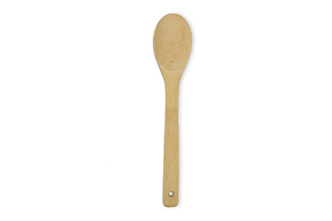 EcoBamboo 12 Inch Bamboo Wooden Spoon - Nonstick Cookware Safe