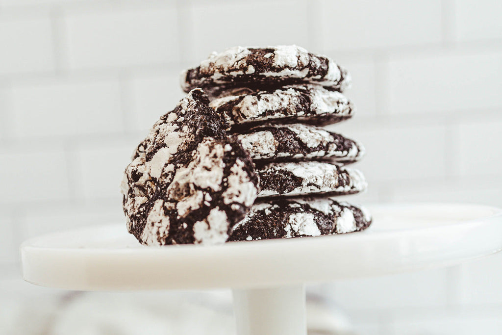Black Forest Crinkle Cookies