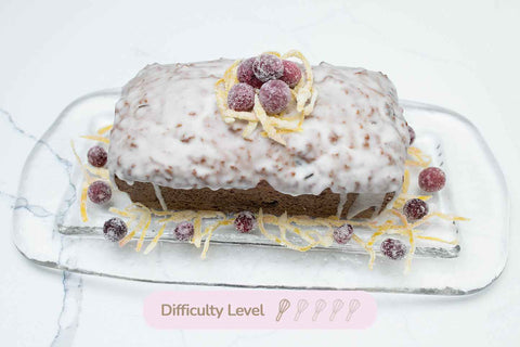 Cranberry Ginger Tea Bread