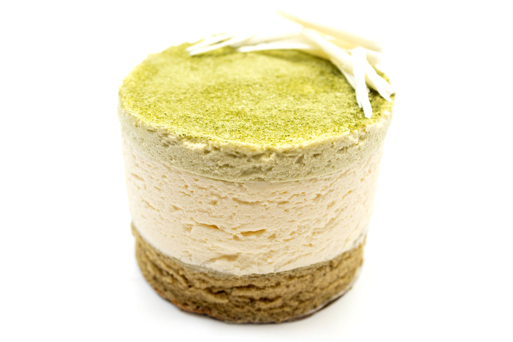 Matcha & White Chocolate Mousse Cake