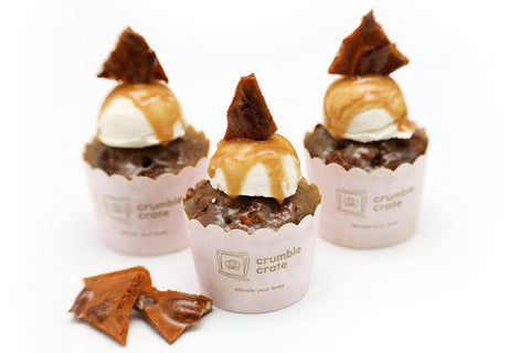 Sticky Toffee Pudding with Pecan Brittle