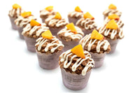 Peaches and Cream Muffins by Crumble Crate