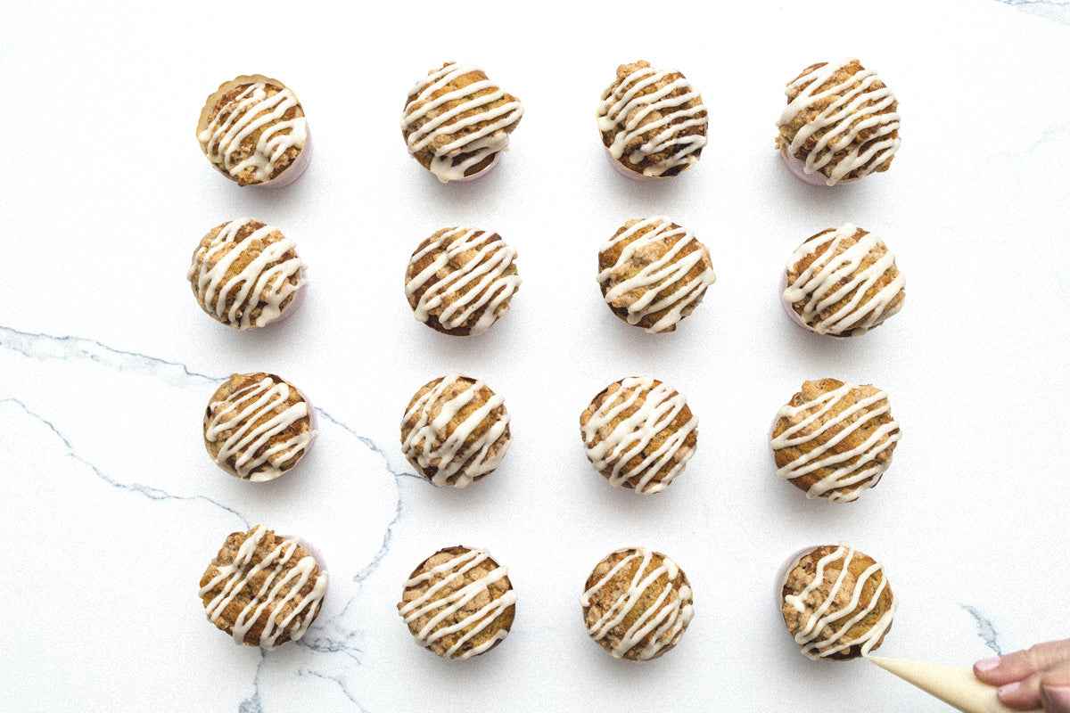 Peaches and Cream Muffins Refill Pack by Crumble Crate