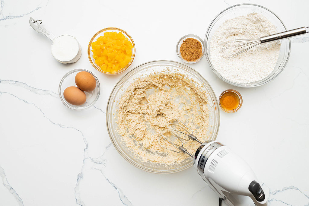 Peaches and Cream Muffins