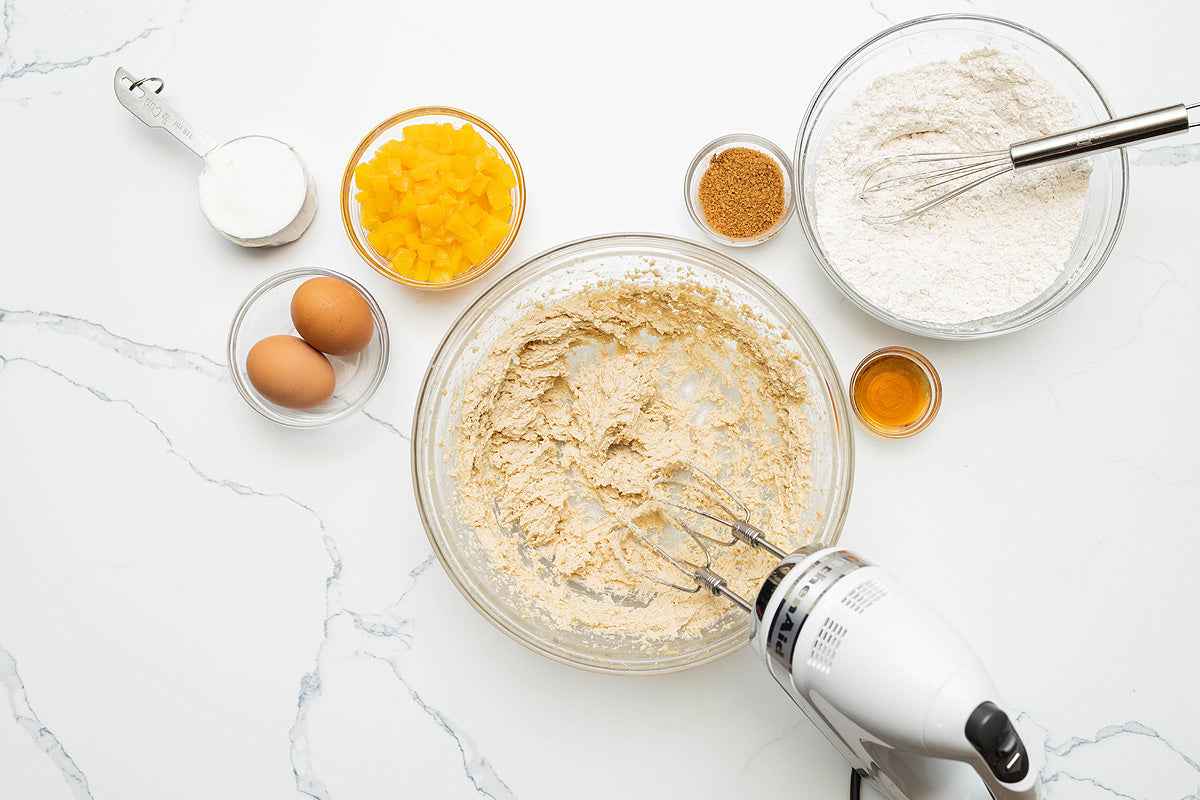 Peaches and Cream Muffins Refill Pack by Crumble Crate