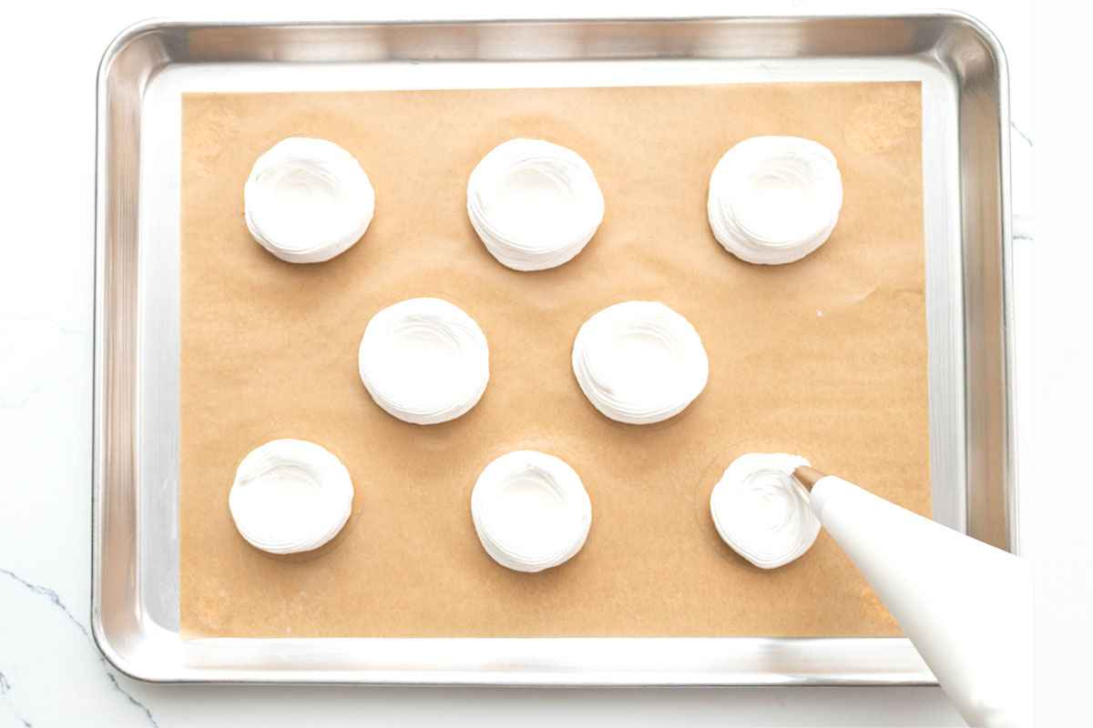 Mini Orange and Cranberry Pavlovas Refill Pack by Crumble Crate