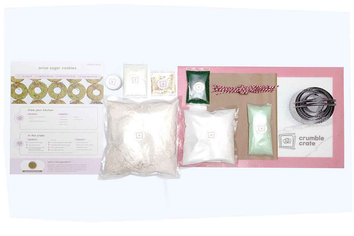 Anise Sugar Cookies by Crumble Crate