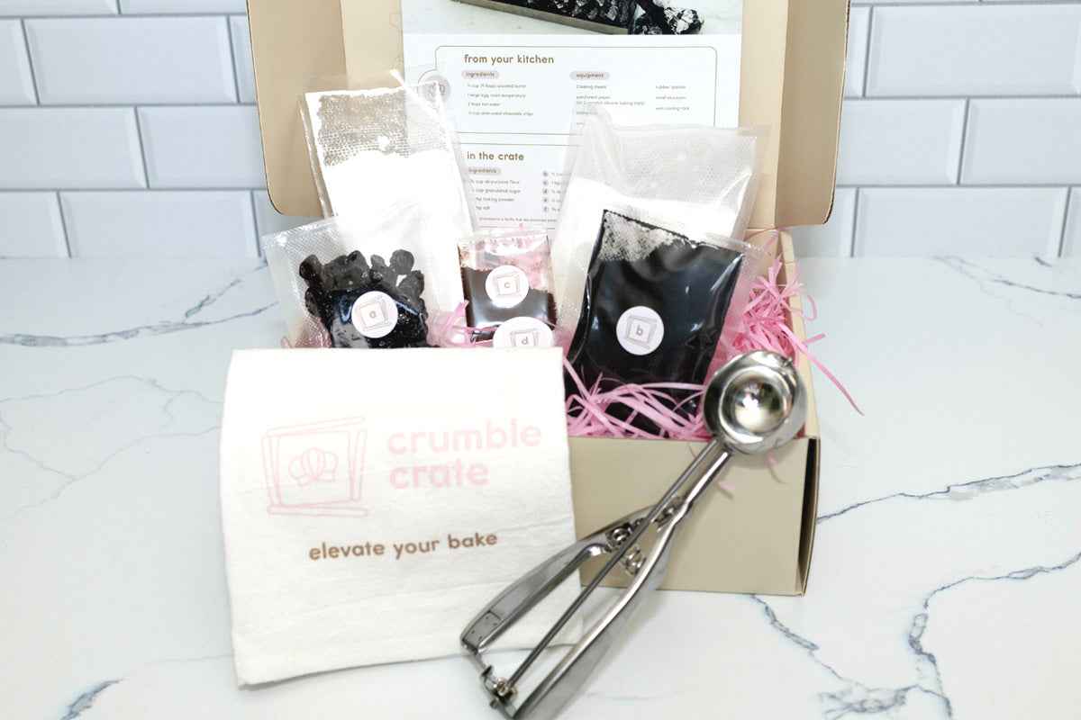 Black Forest Crinkle Cookies by Crumble Crate