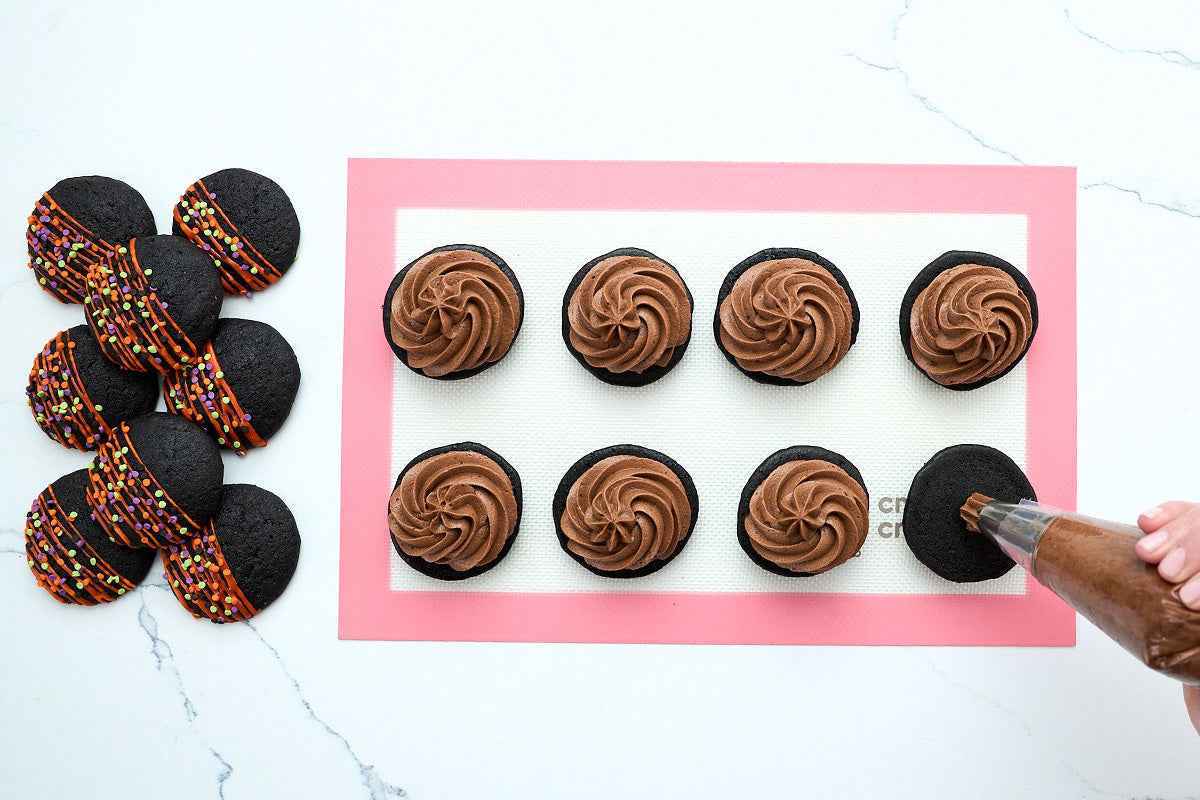 Blackout Whoopie Pies by Crumble Crate