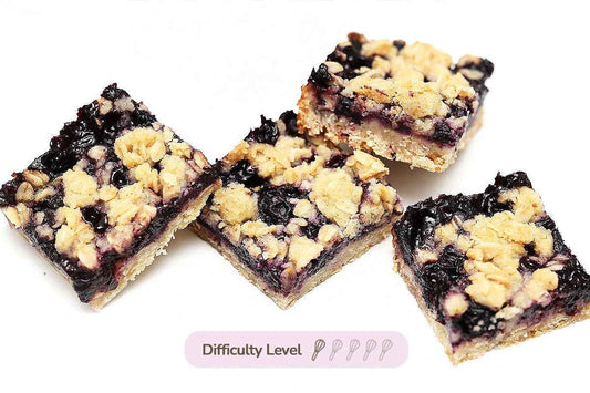 Blueberry Oatmeal Bars