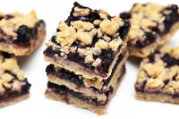 Blueberry Oatmeal Bars by Crumble Crate