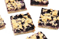 Blueberry Oatmeal Bars by Crumble Crate