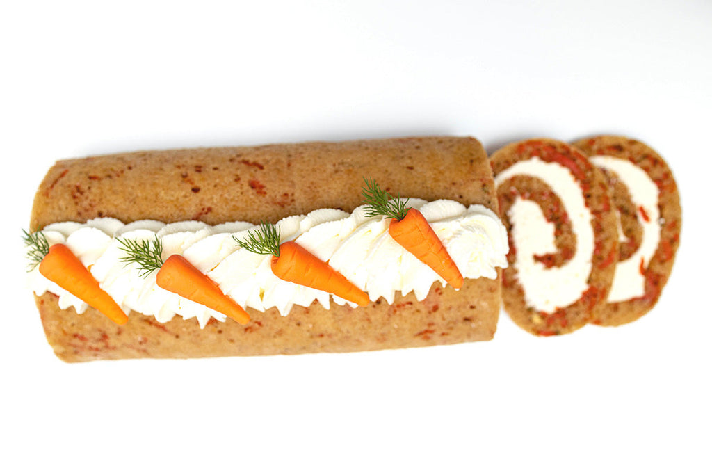 Carrot Cake Roulade