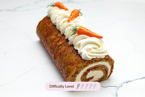 Carrot Cake Roulade