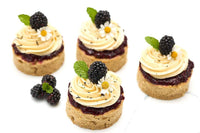 Earl Grey, Blackberry & Honey Tea Cakes by Crumble Crate