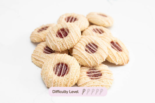 Guava & Coconut Thumbprint Cookies Refill - Pack of 2 The CrumbleCrate