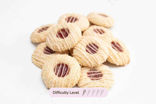 Guava & Coconut Thumbprint Cookies