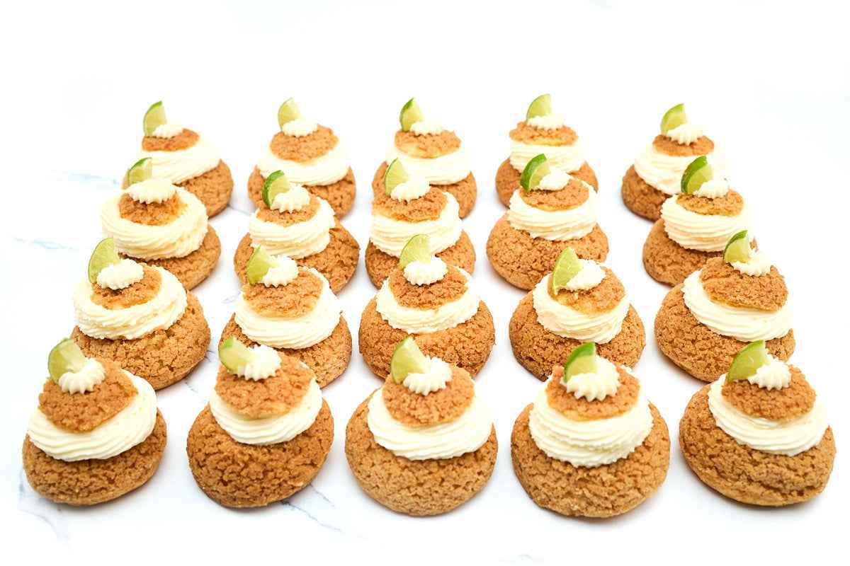 Key Lime Pie Choux au Craquelin by Crumble Crate