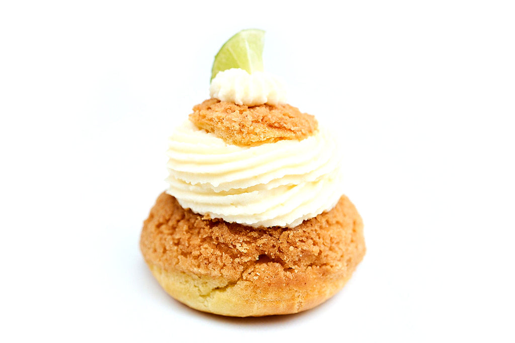 Key Lime Pie Choux au Craquelin
