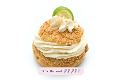 Key Lime Pie Choux au Craquelin