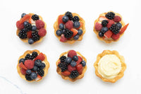 Mini Fruit Tarts with Vanilla Pastry Cream Refill Pack by Crumble Crate