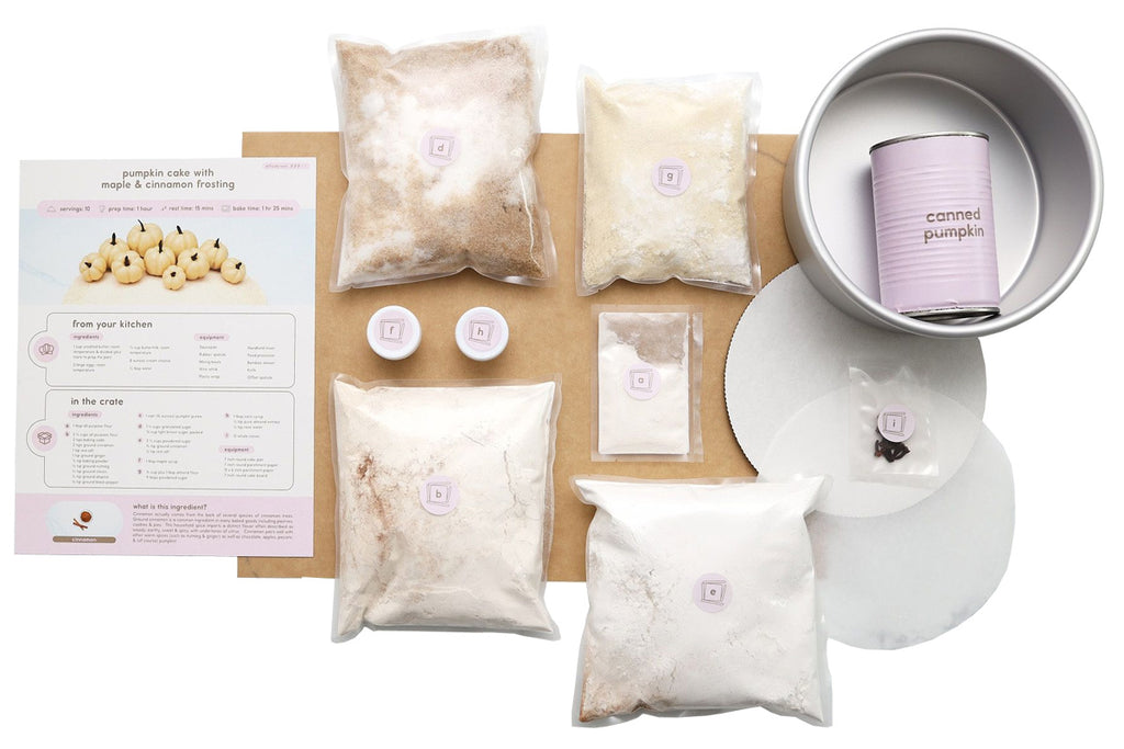 Pumpkin Cake with Maple & Cinnamon Frosting