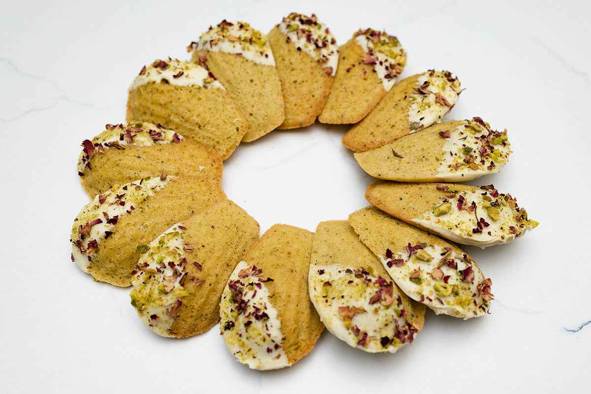 Rose Water & Pistachio Madeleines Refill Pack by Crumble Crate