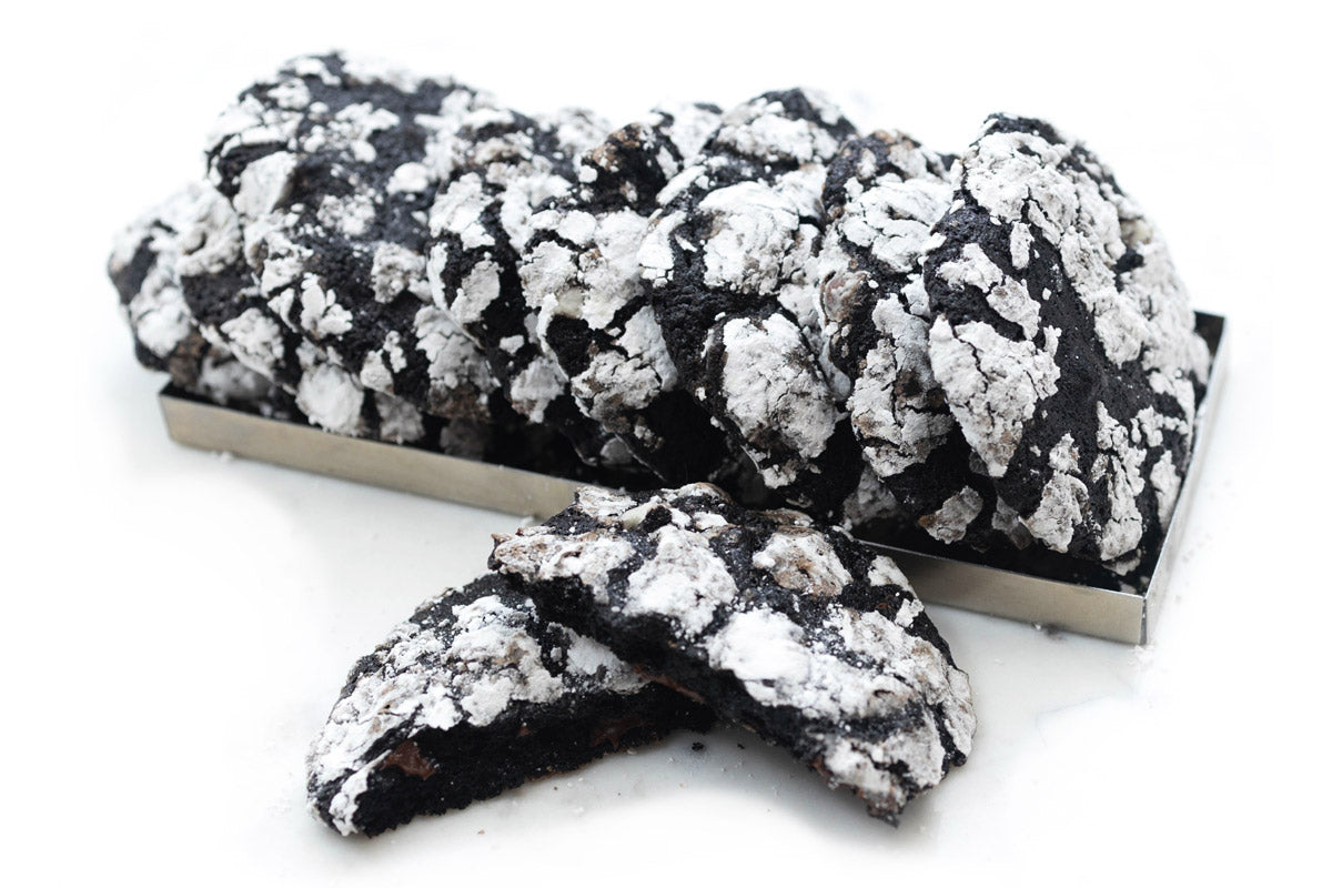 Black Forest Crinkle Cookies by Crumble Crate