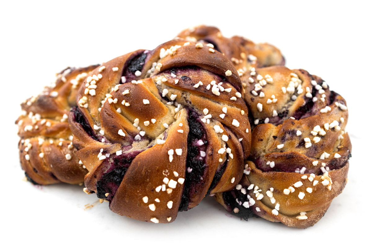 Blueberry Knots by Crumble Crate