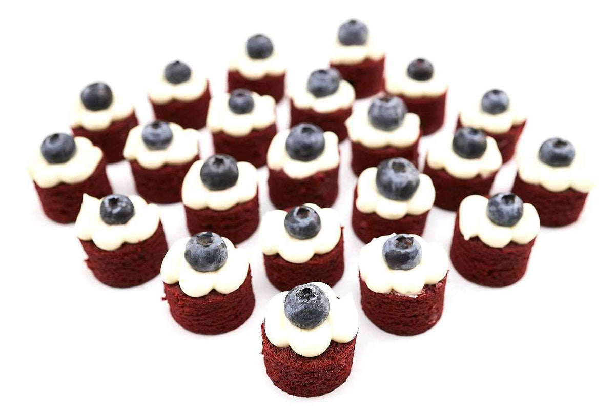 Red Velvet Brownie Bites & Red Velvet Cake Pops by Crumble Crate
