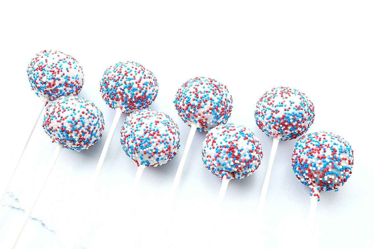 Red Velvet Brownie Bites & Red Velvet Cake Pops by Crumble Crate