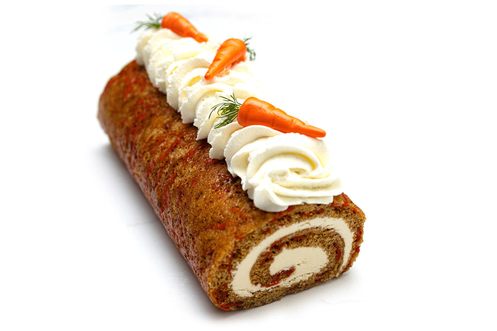 Carrot Cake Roulade