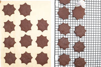 Chocolate Spiderweb Cookies
