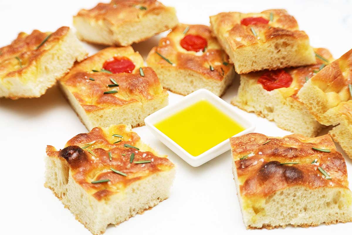 Garden focaccia baking kit from CrumbleCrate's monthly baking subscription box