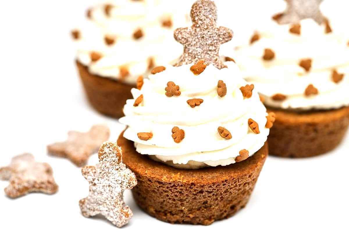 Gingerbread & Eggnog Cookie Cups by Crumble Crate