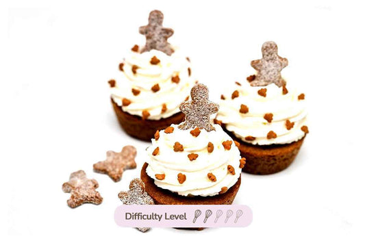 Gingerbread & Eggnog Cookie Cups DIY Baking Kit Refill Pack