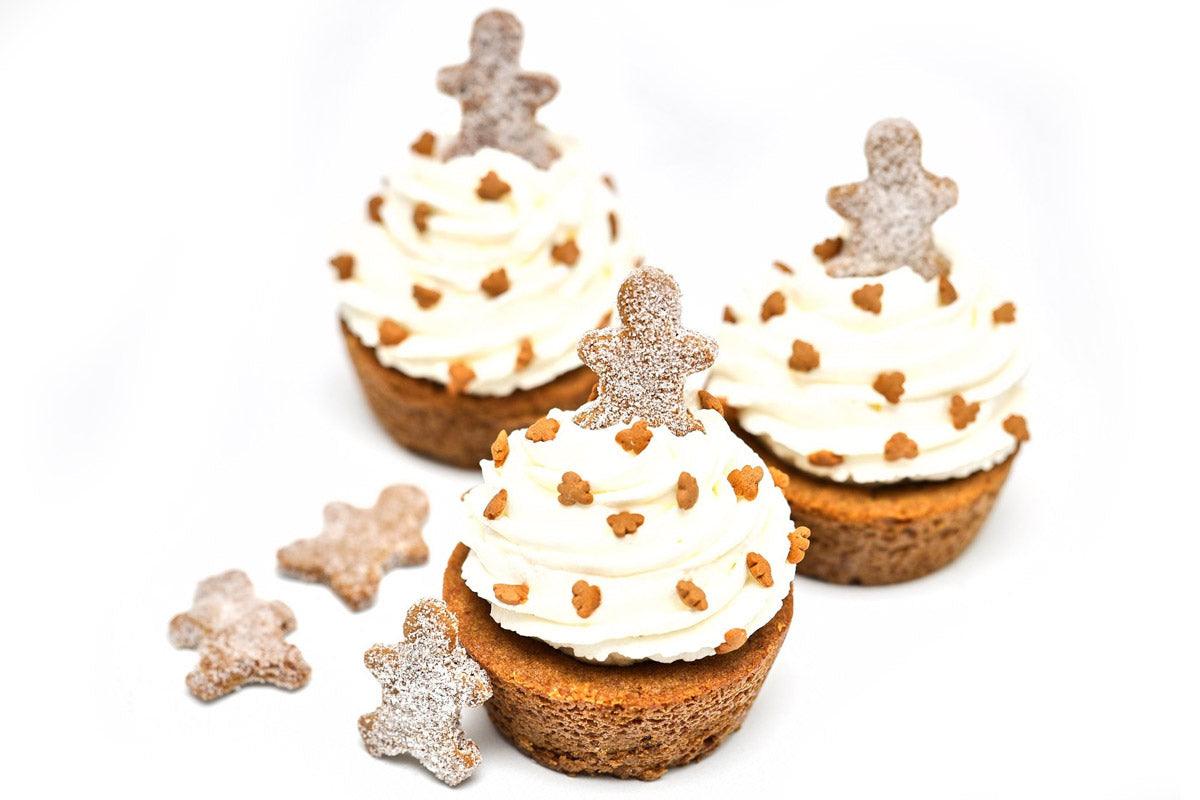 Gingerbread & Eggnog Cookie Cups by Crumble Crate