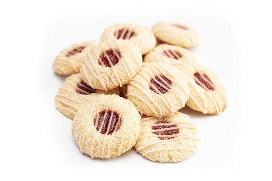 Guava & Coconut Thumbprint Cookies
