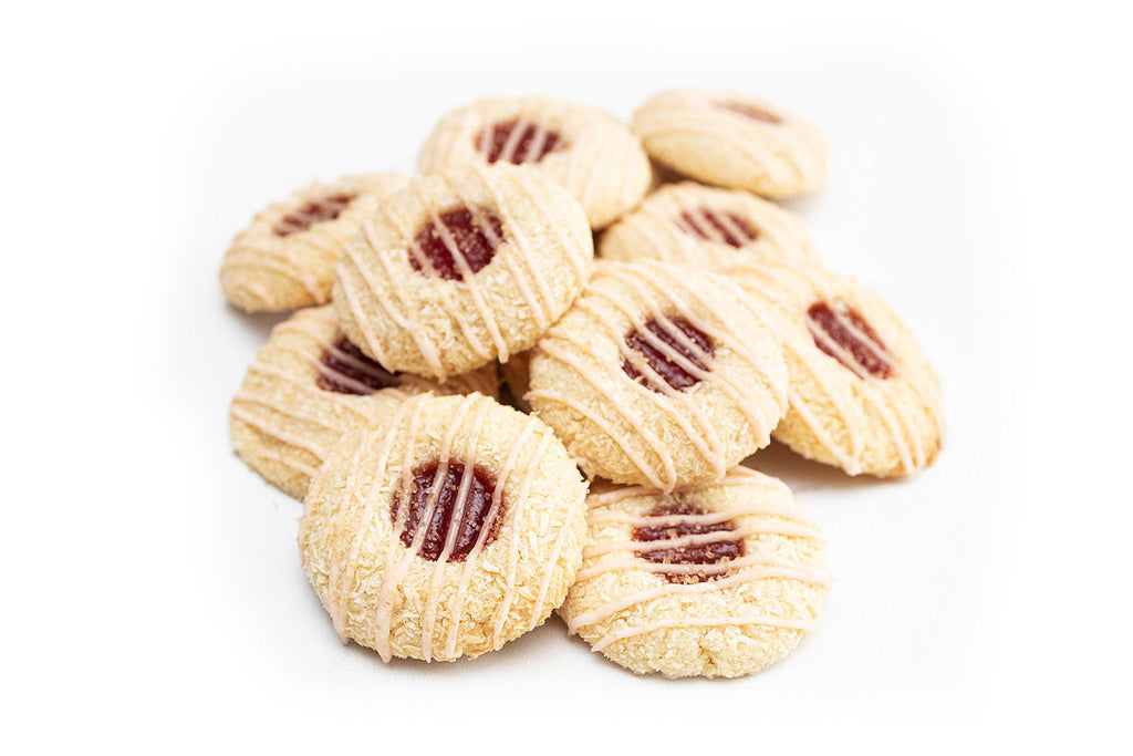 Guava & Coconut Thumbprint Cookies