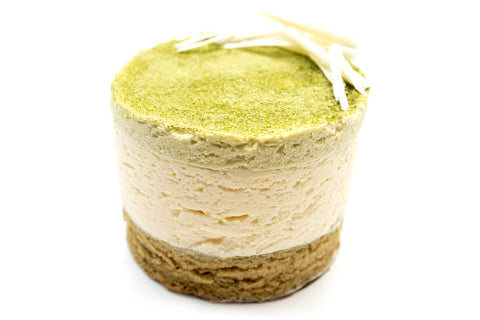 Matcha & White Chocolate Mousse Cake