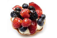 Mini Fruit Tarts with Vanilla Pastry Cream by Crumble Crate