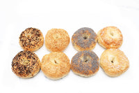 Freshly baked golden cookies arranged on a tray from a gourmet dessert baking kit