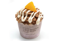 Peaches and Cream Muffins by Crumble Crate