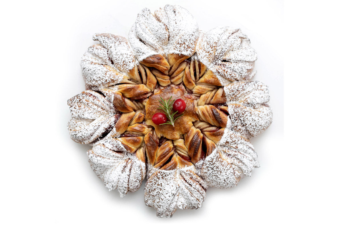 Raspberry Star Bread DIY Baking Kit | Unique Baking Gift & Easy Bread Kit