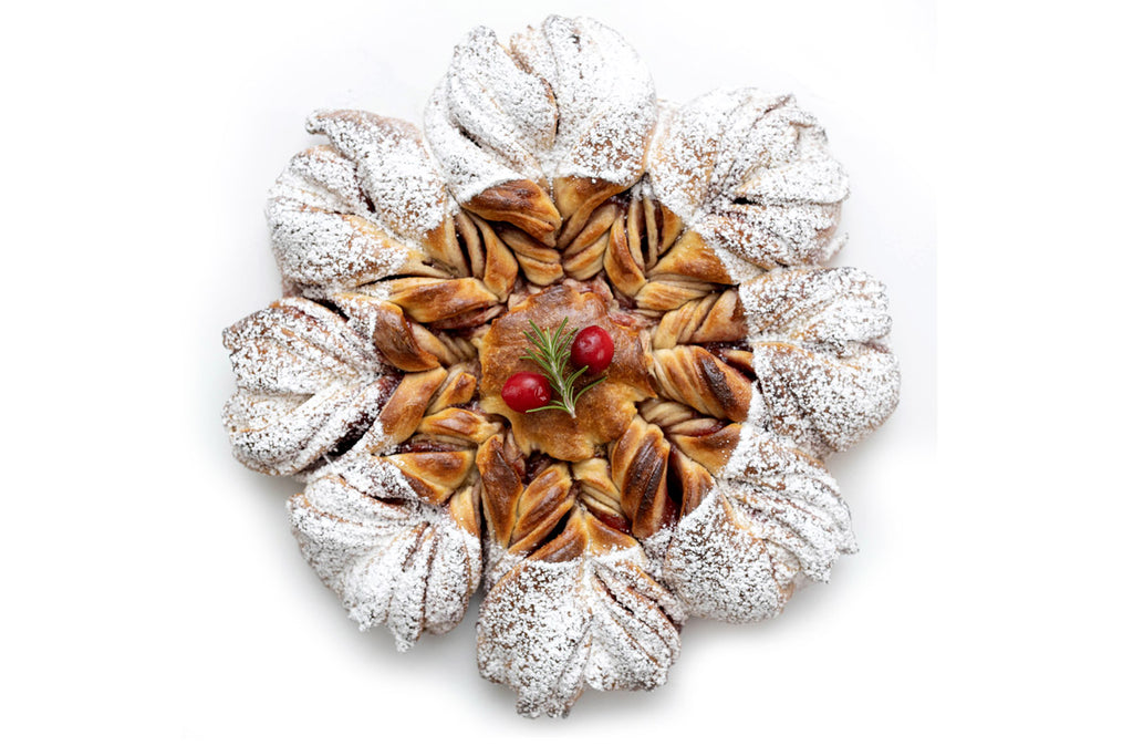 Raspberry Star Bread