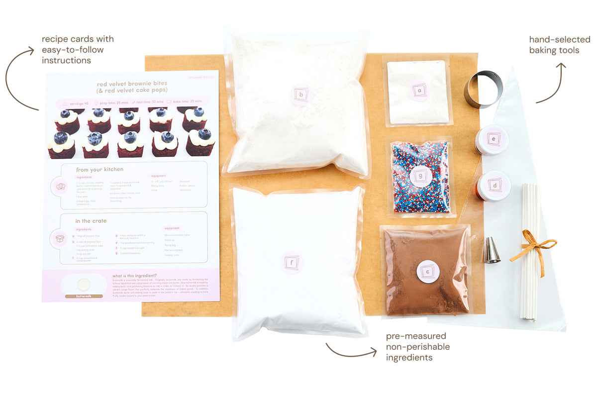 Red Velvet Brownie Bites & Red Velvet Cake Pops by Crumble Crate