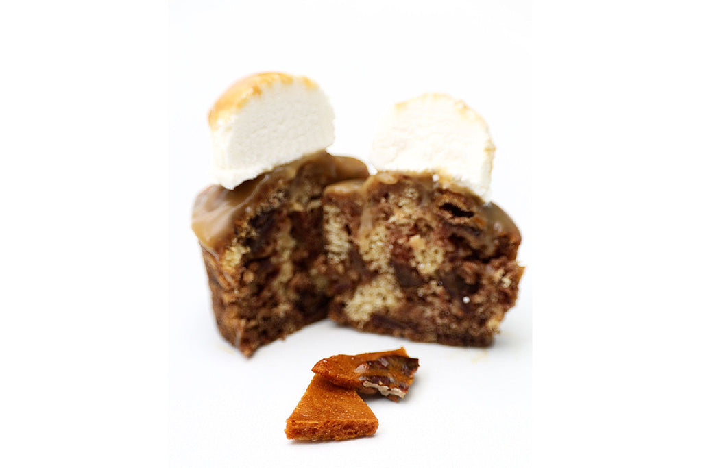 Sticky Toffee Pudding with Pecan Brittle