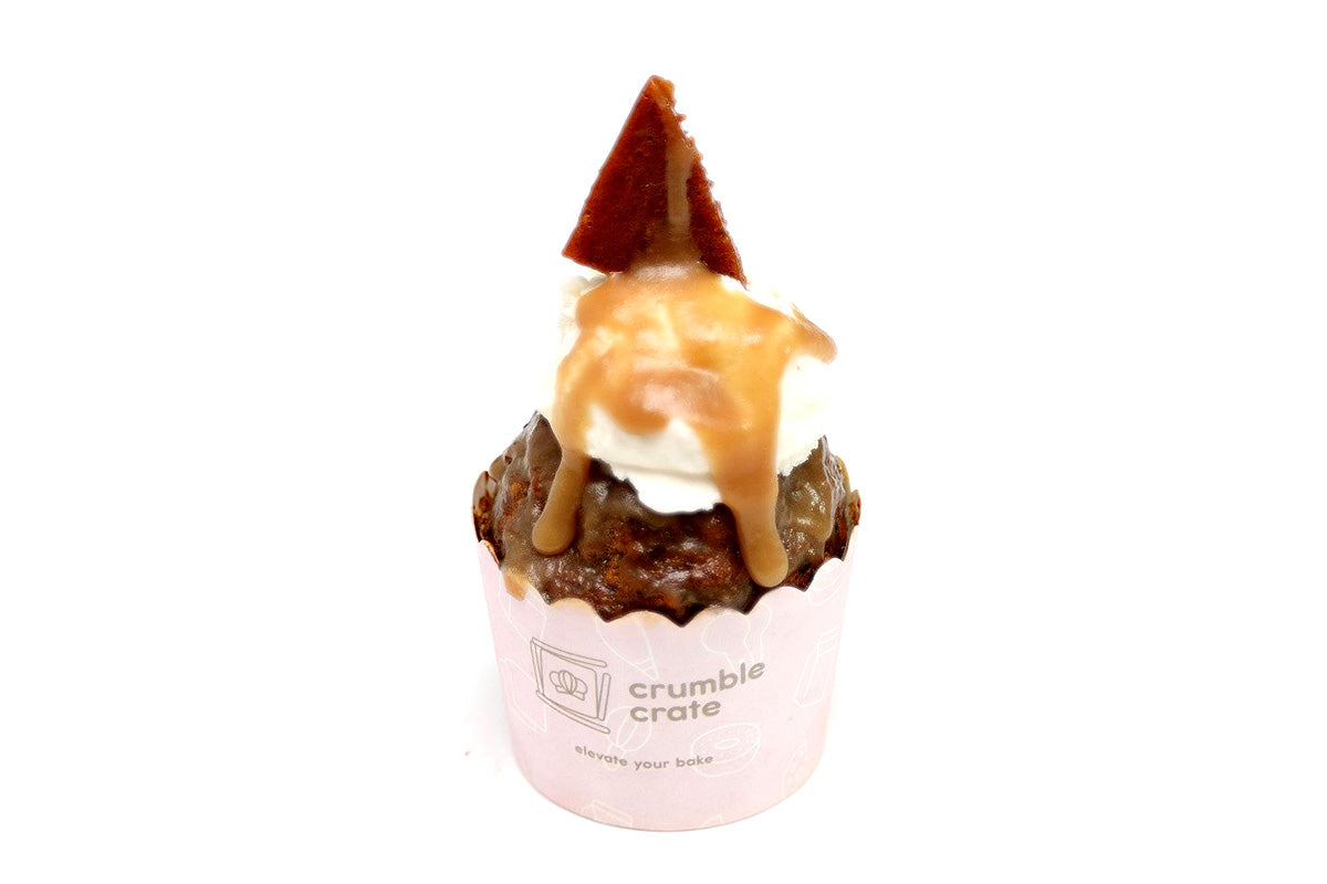 Sticky Toffee Pudding with Pecan Brittle by Crumble Crate